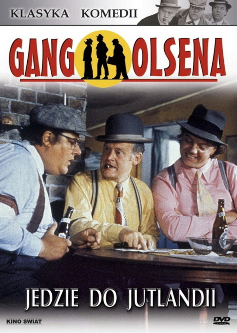 Plakat filmu Gang Olsena Jedzie do Jutlandii