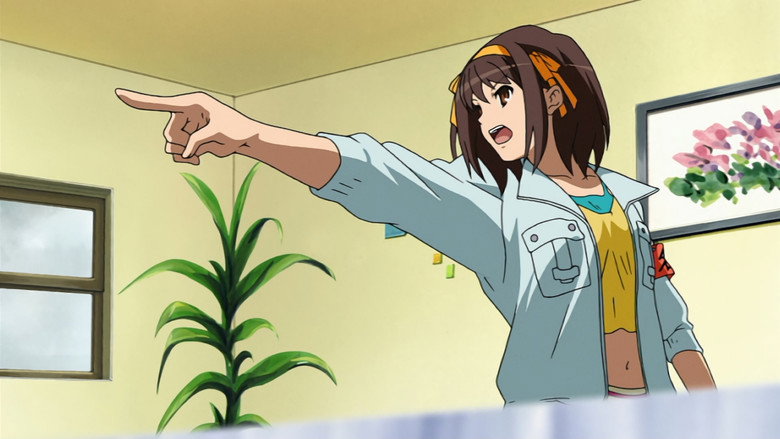 Still from The Melancholy of Haruhi Suzumiya - Season 1 Episode 8