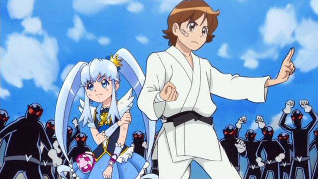 Still image for Happiness Charge Precure! season 1 episode 17: Effort and Heart!! Megumi and Seiji's Bond!! Still image for Happiness Charge Precure! season 1 episode 17: Effort and Heart!! Megumi and Seiji's Bond!!