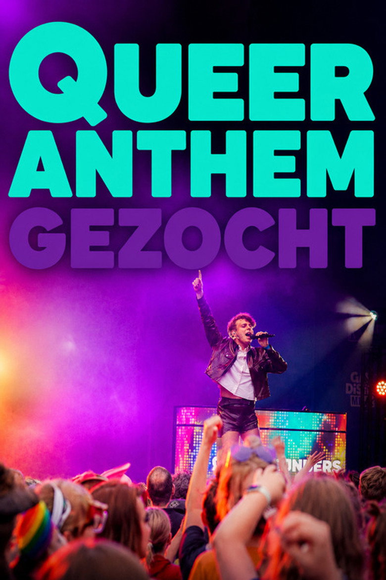 Official poster for Queer Anthem Gezocht