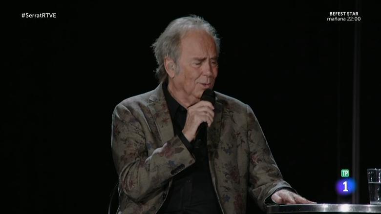 Joan Manuel Serrat - El Vicio de Cantar: 1965-2022 - Madrid, 14-12-2022 en el WiZink Center main backdrop