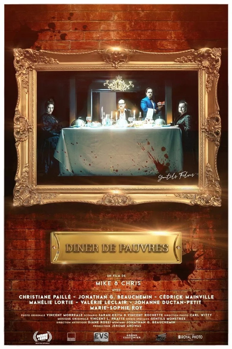 Diner de pauvres background