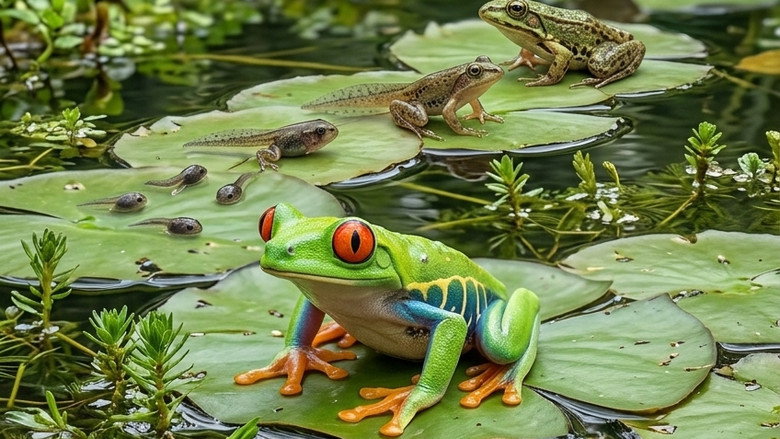 From Tiny Tadpoles to Fabulous Frogs