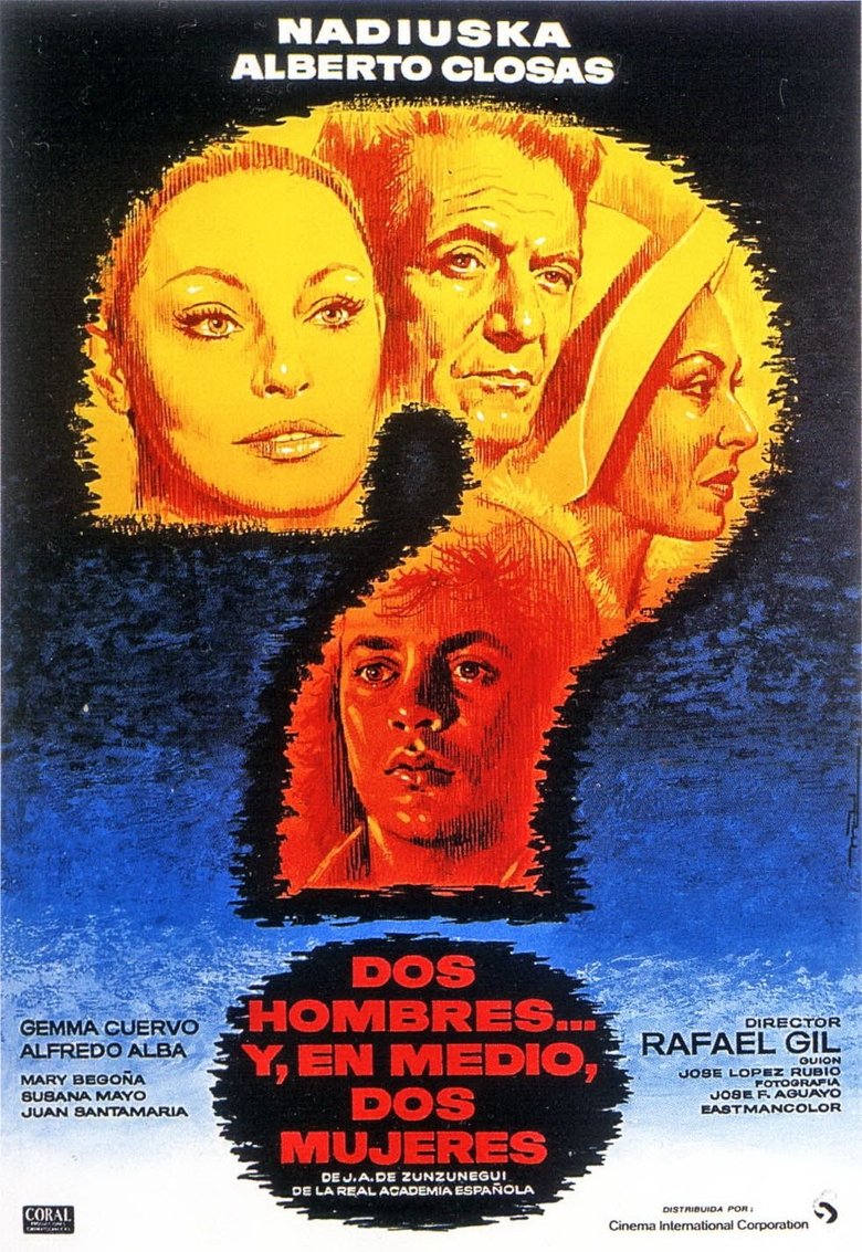 Dos hombres y, en medio, dos mujeres main poster