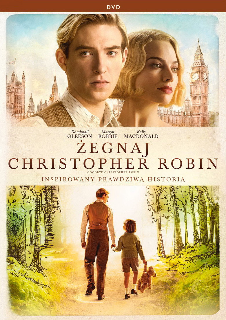 Plakat filmu Żegnaj Christopher Robin