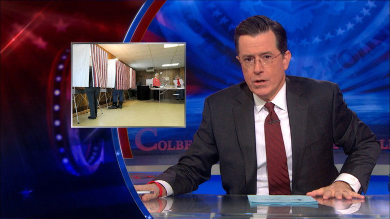 Still from The Colbert Report - Season 11 Episode 17