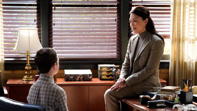 Young Sheldon S05E14 — A Free Scratcher and Feminine Wiles episode still
