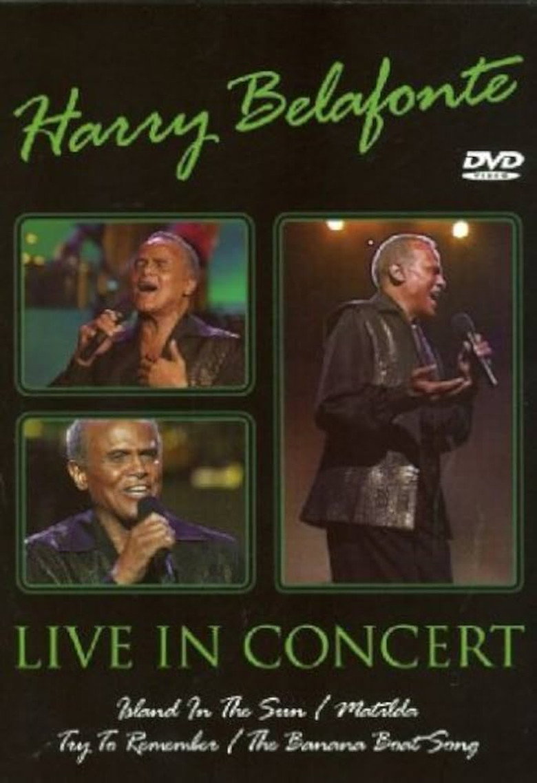 Harry Belafonte - Live in Concert background