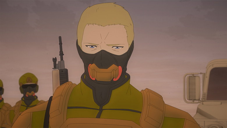 Still from Black Rock Shooter: Dawn Fall - Season 1 Episode 4
