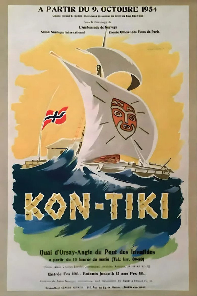 Affiche de L'EXPÉDITION DU KON-TIKI