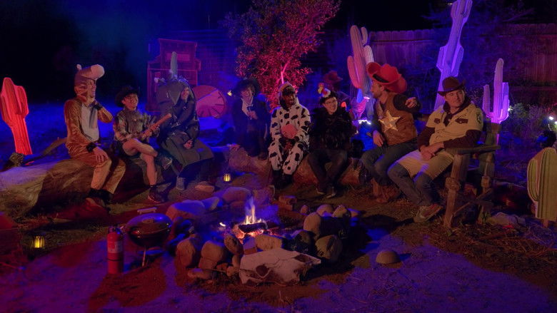 Scare the Coyote backdrop 3