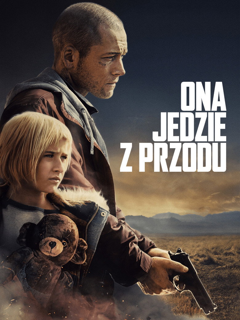 Plakat filmu Ona jedzie z przodu