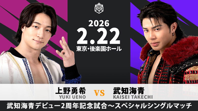 Image d'arrière-plan 1 du film HYBRID PERFORMER 2026～武知海青デビュー2周年記念大会~