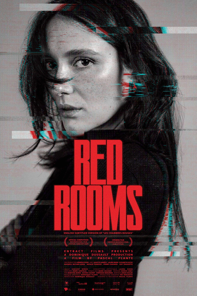 Affiche — Les chambres rouges
