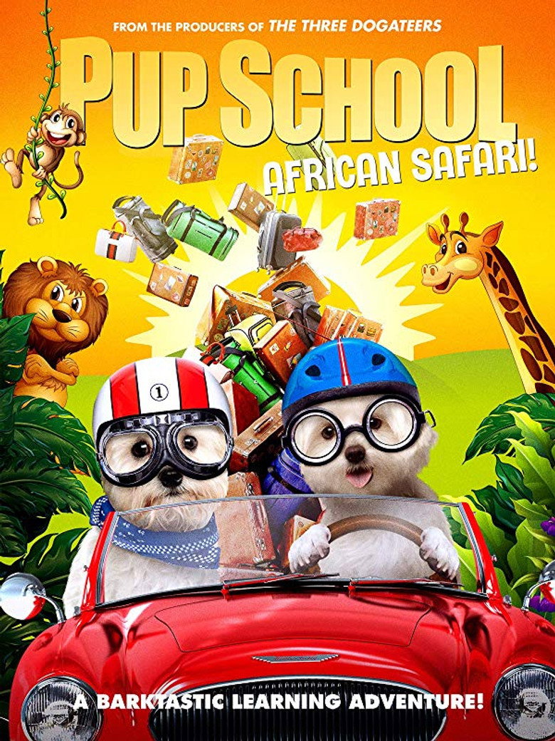 Pup School: African Safari background
