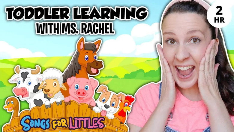 Learn Animals with Ms Rachel for Toddlers - Animal Sounds, Farm Animals, Nursery Rhymes & Kids Song