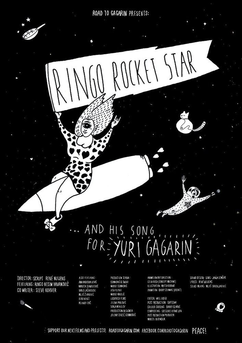 Ringo Rocket Star and His Song for Yuri Gagarin main poster