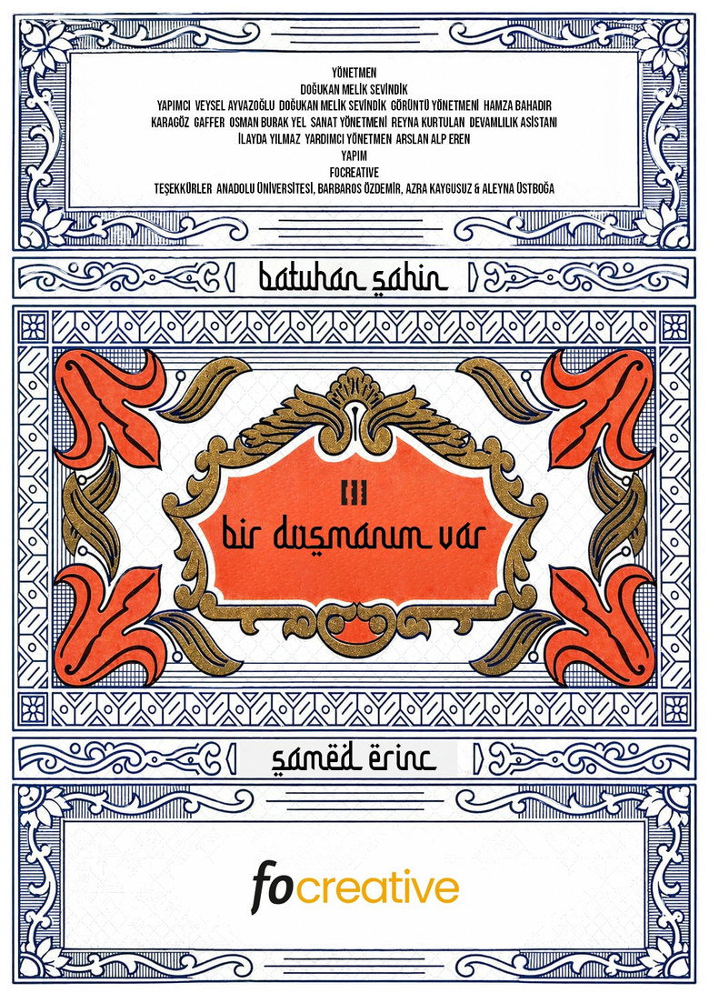 Visuel de Bir Düşmanım Var