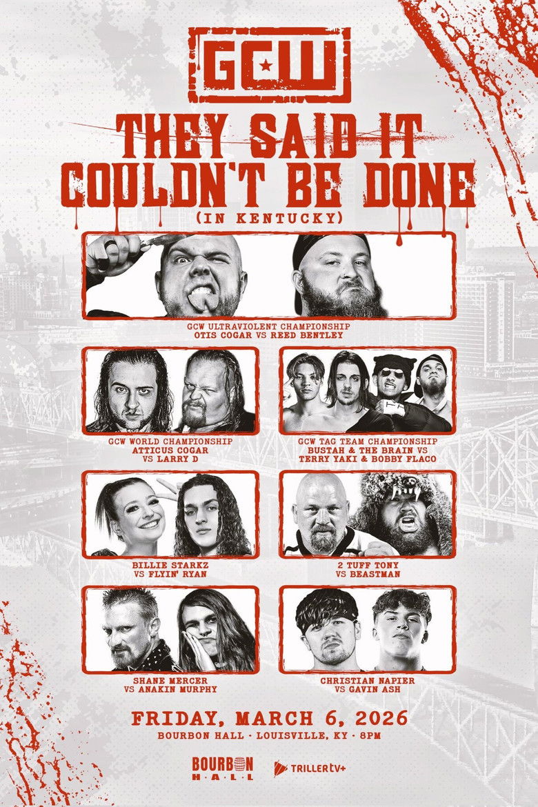Imatge de GCW They Said It Couldn't Be Done (In Kentucky)