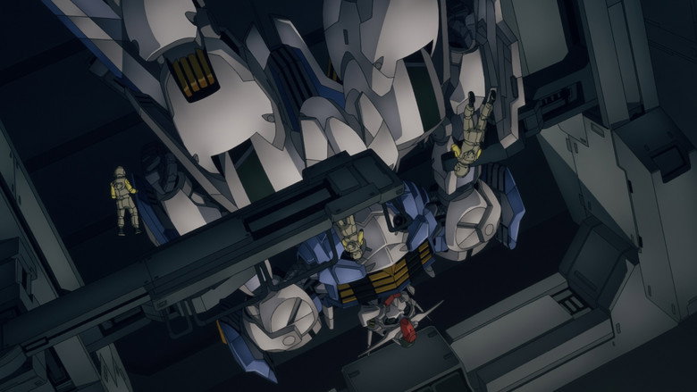 Still from Mobile Suit Gundam: The Witch from Mercury - Season 1 Episode 2