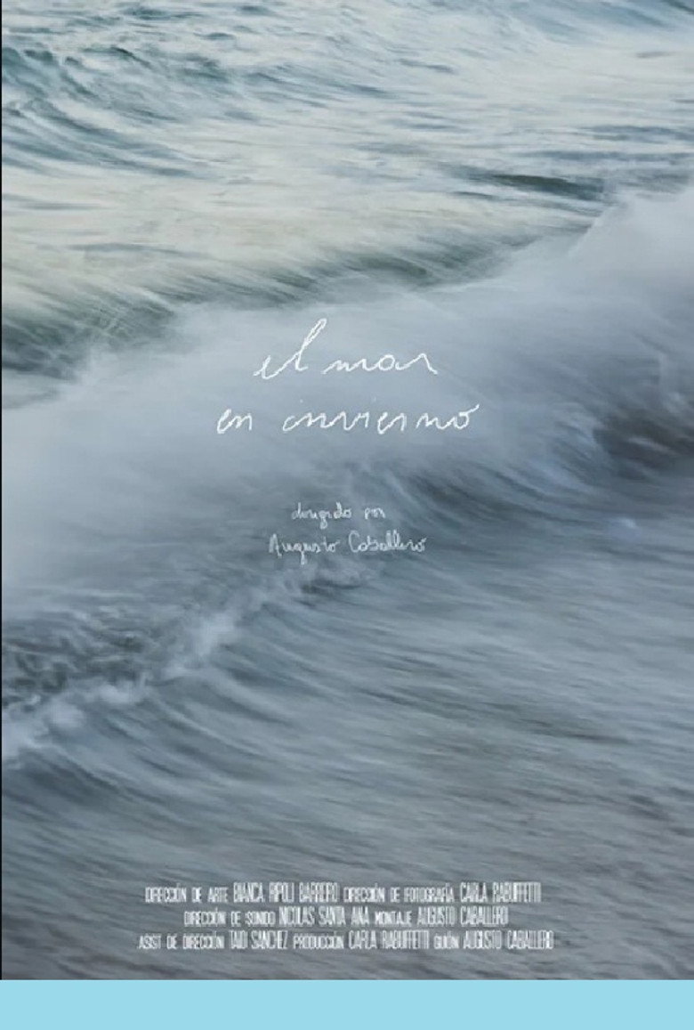 El mar en invierno background