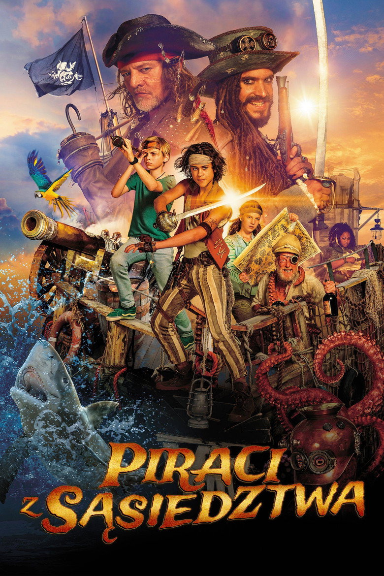 Plakat filmu Piraci z sąsiedztwa