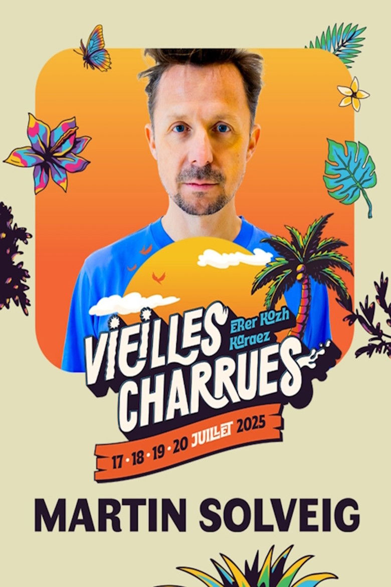 Imatge de Martin Solveig en concert aux Vieilles Charrues 2025