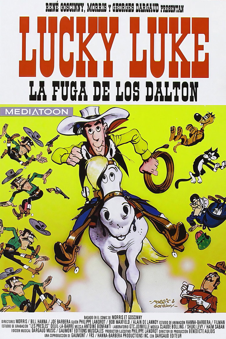Lucky Luke : Les Dalton en cavale