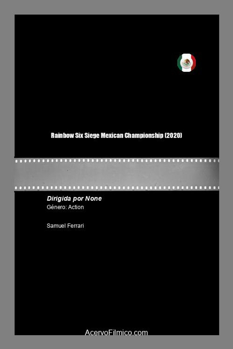 Rainbow Six Siege Mexican Championship (2020) poster