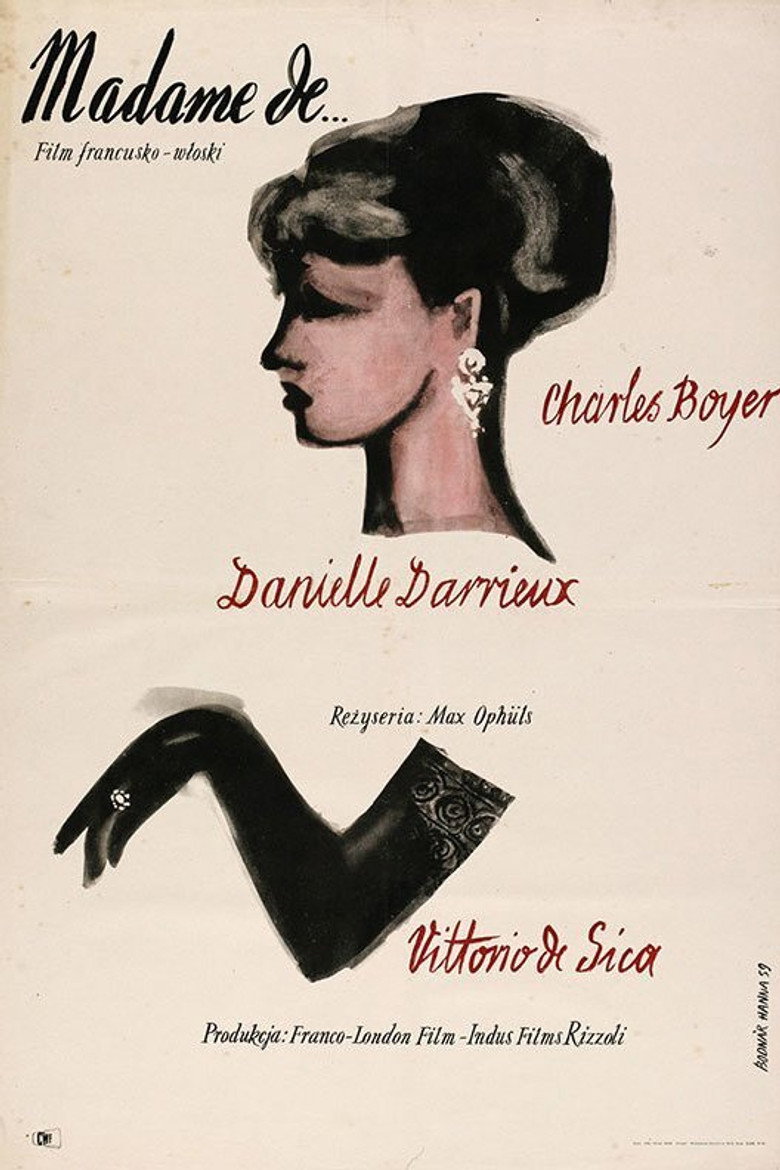 Plakat filmu Madame de…