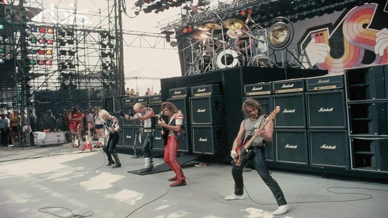Judas Priest: Live at the US Festival main backdrop