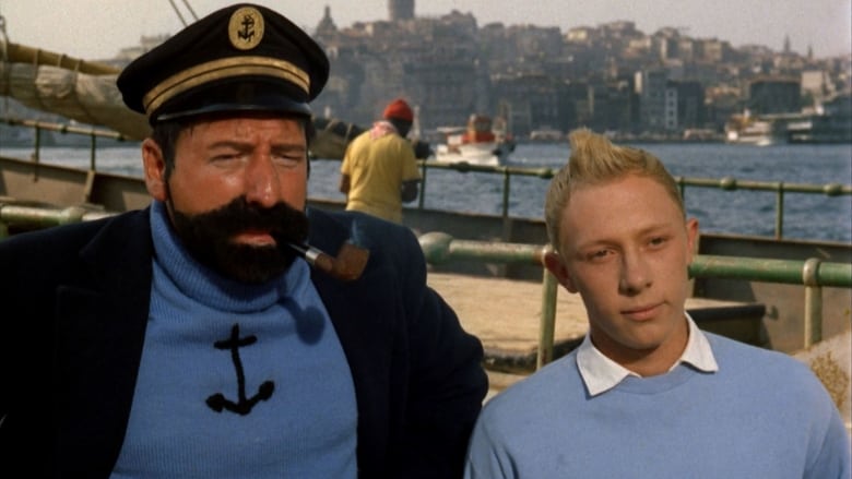 Tintin I Piraternas Våld movie poster