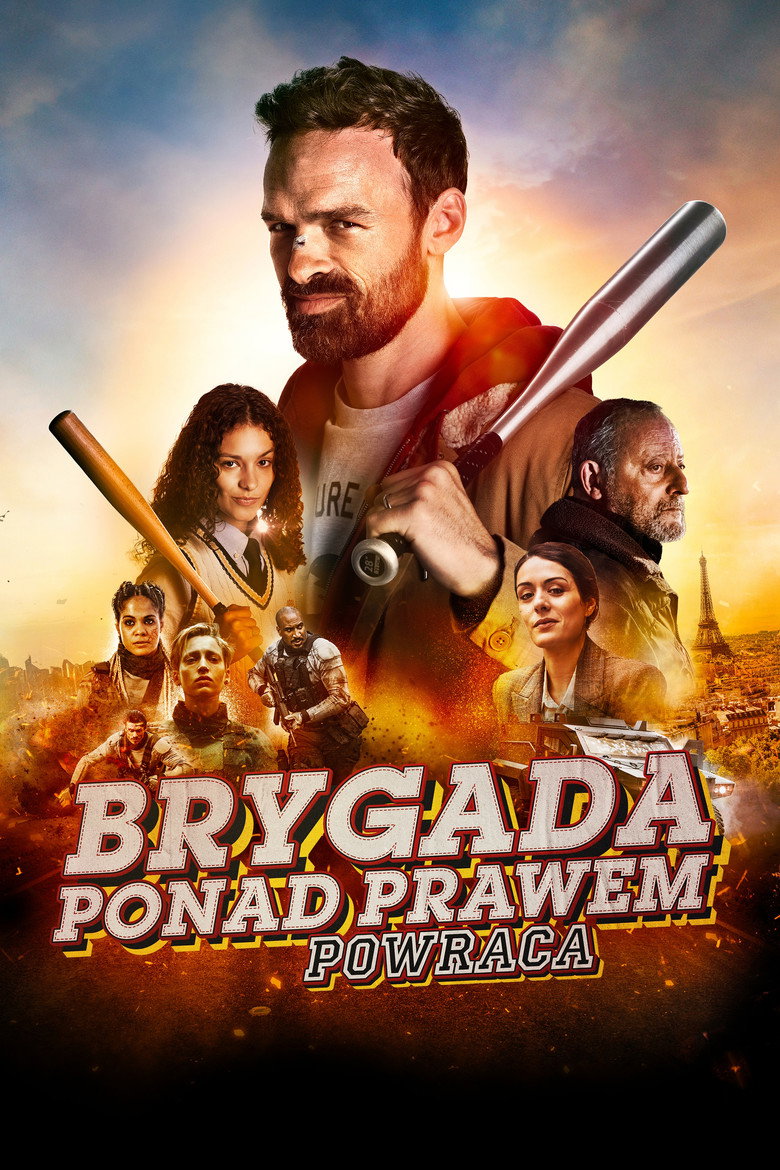Plakat filmu Brygada ponad prawem powraca