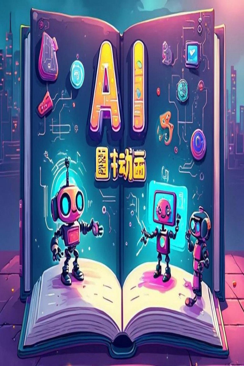 Official poster for AI儿童图书动画