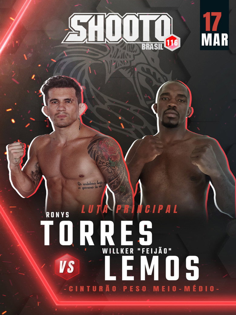 Shooto Brasil 116 background
