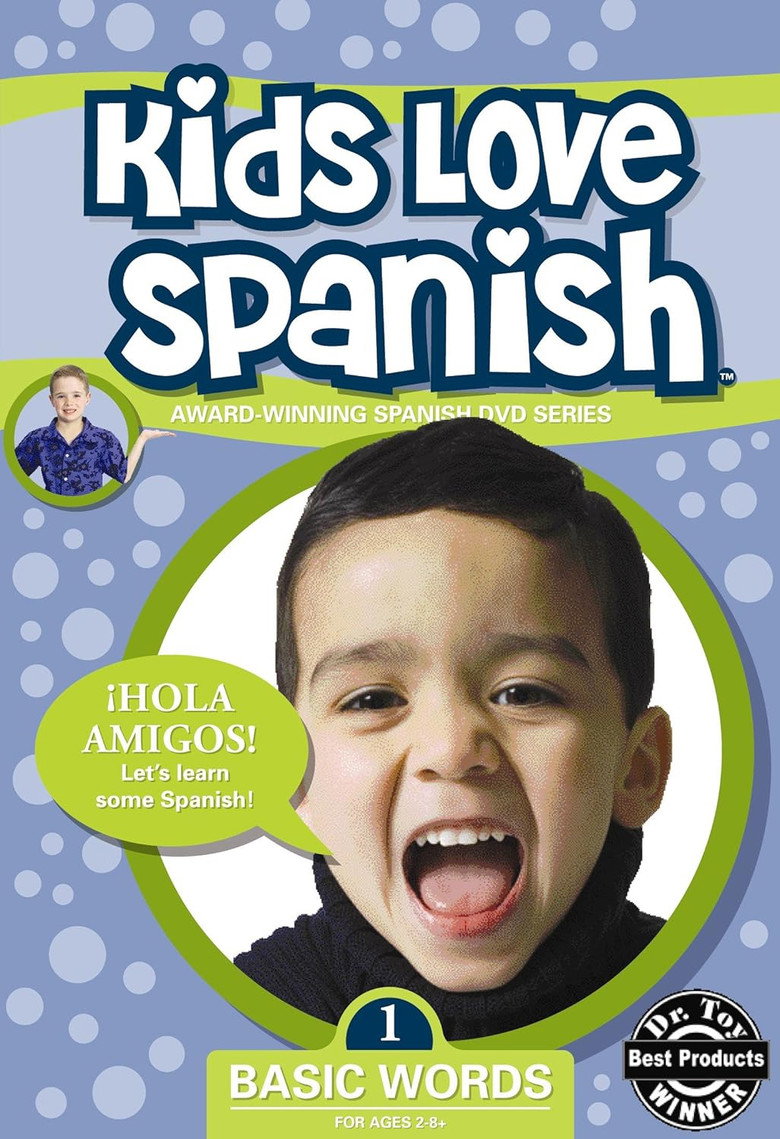 Kids Love Spanish: Volume 1 - Basic Words background