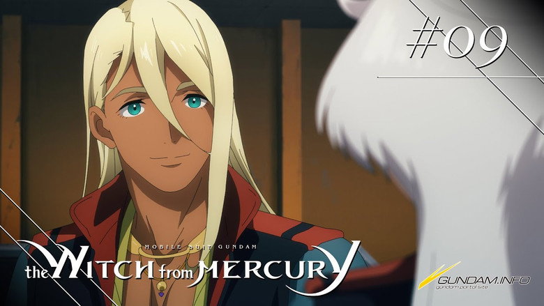 Still from Mobile Suit Gundam: The Witch from Mercury - Season 1 Episode 9