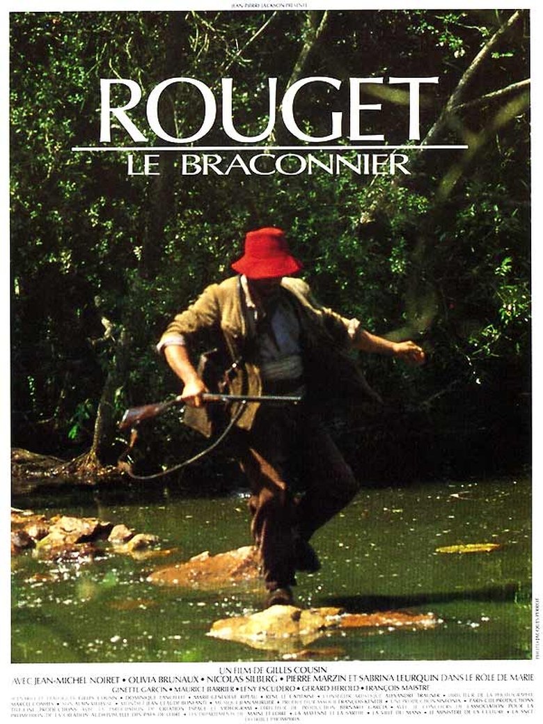 Rouget le braconnier main poster