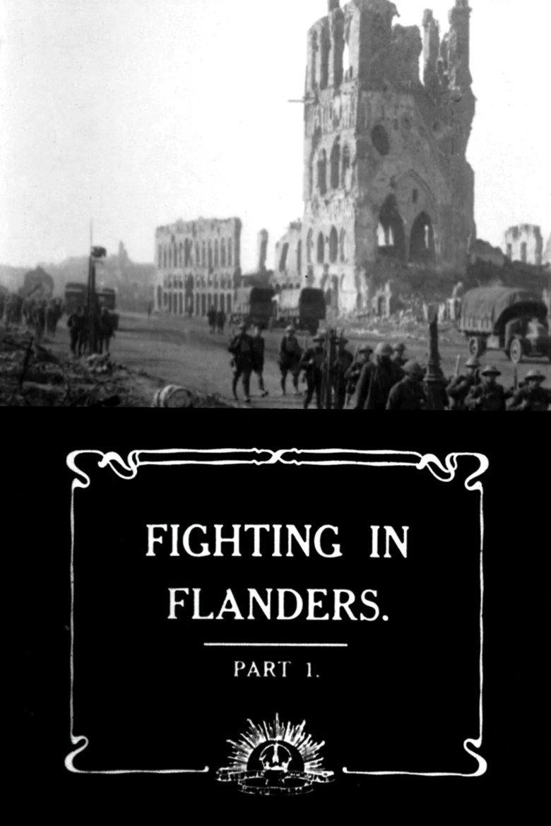 Fighting in Flanders poster