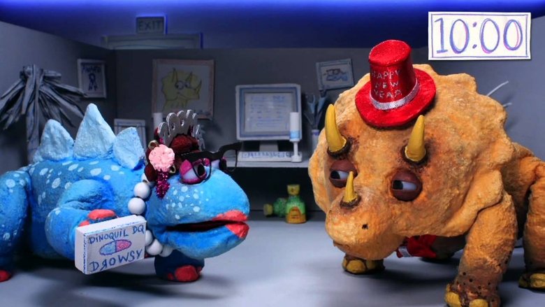 Still image for Dinosaur Office season 1 episode 22: New Year’s Eve Party