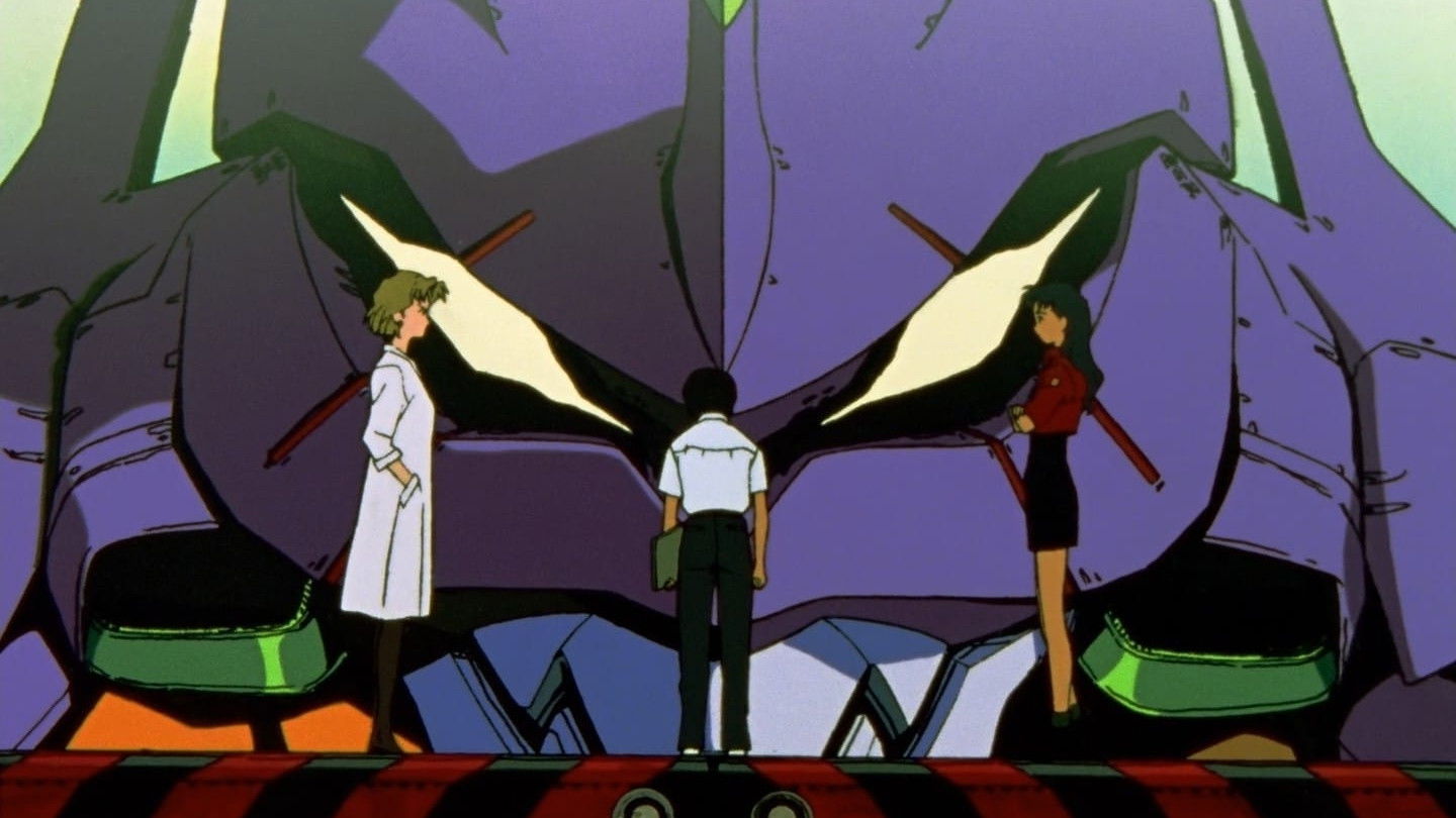 Neon Genesis Evangelion S1E1 - Angel Attack