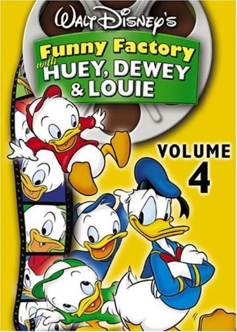 Walt Disney's Funny Factory with Huey, Dewey & Louie, Volume 4