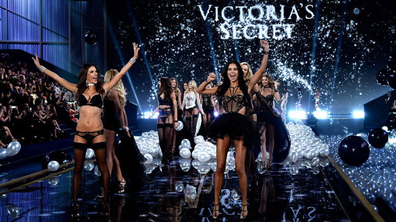 The Victoria's Secret Fashion Show 2014 backdrop