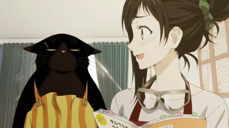 ✨Ela possui um gato gigante que faz de tudo - Anime Dekiru Neko Ep.1