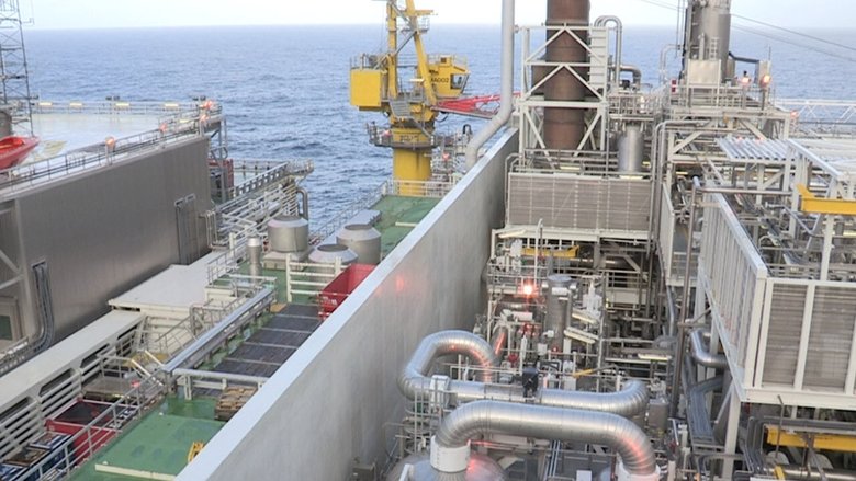 Le plateforme offshore de gjøa poster