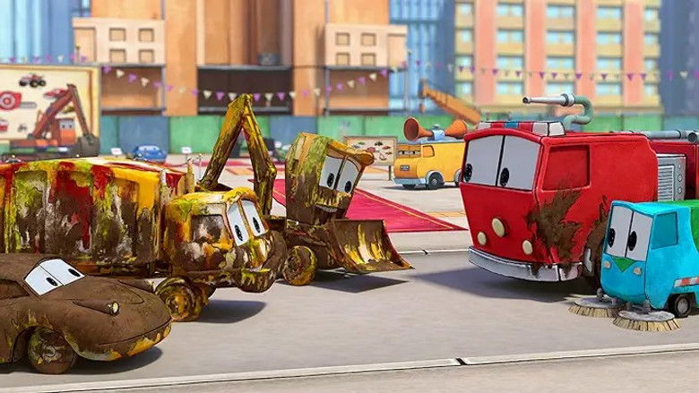 Still image for The Stinky & Dirty Show season 1 episode 9: Follow That Line! / Seeing Red