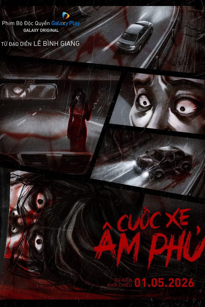 Official poster for Cuốc Xe Âm Phủ