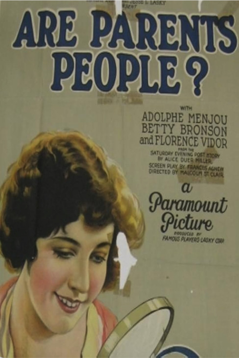 Affiche de ARE PARENTS PEOPLE?