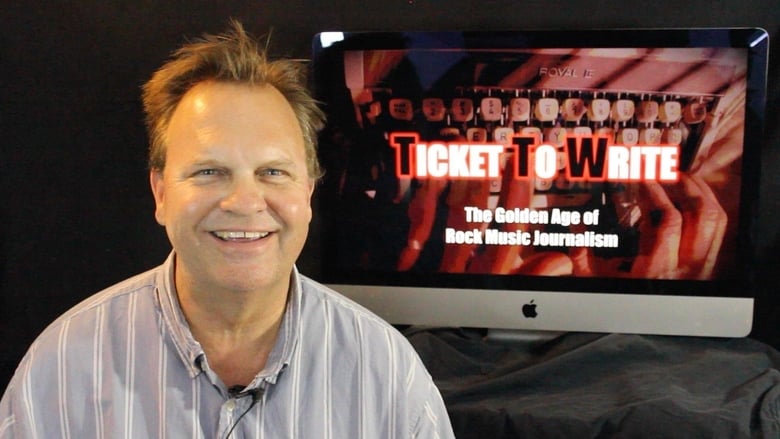 Ticket to Write: The Golden Age of Rock Music Journalism main backdrop