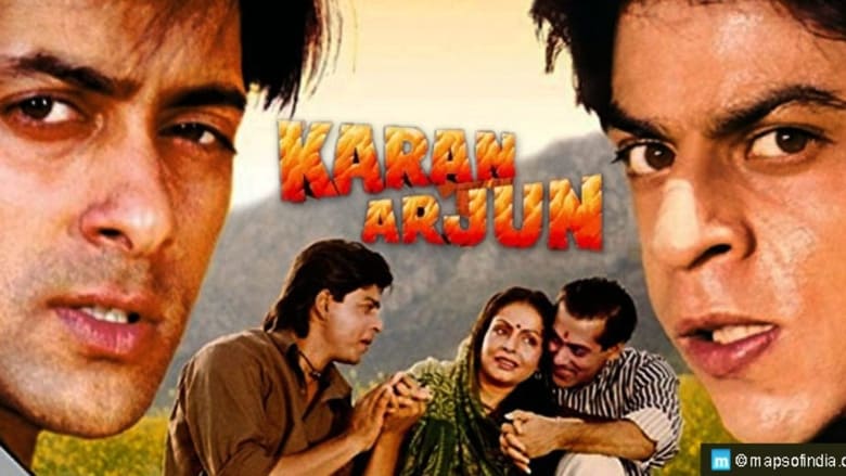 Karan Arjun movie poster